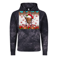 Cloud Black merry christmas cow Vintage Hoodie - JahusDesignShop