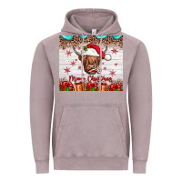 Vintage Zinc merry christmas cow Vintage Hoodie - JahusDesignShop