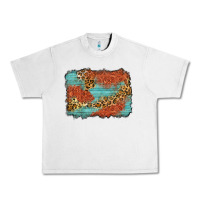 Lunar Rock western leopard tooled leather background Urban Heavy Tee - Zillion Design Studio
