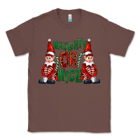 Chestnut Naughty or nice christmas elfs Classic Tee - FaDigitalArtStudio