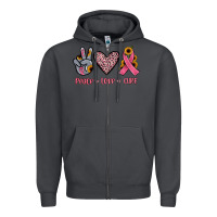 Smoke peace love cure Zipper Hoodie - JahusDesignShop