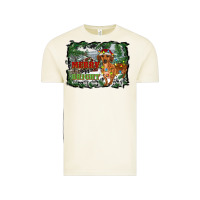 Vintage Arctic merry and bright  dachshund with farm Vintage Tee - RanaPortraitStore