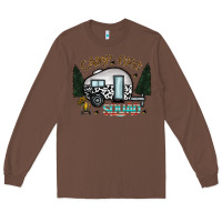 Chestnut camp fire squad Long Sleeve Tee - CowhideDigitalArt
