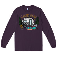 Plum camp fire squad Long Sleeve Tee - CowhideDigitalArt