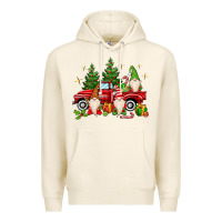 Tofu christmas gnomes truck Premium Hoodie - MaliasSmallBusiness