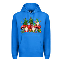 True Royal christmas gnomes truck Premium Hoodie - MaliasSmallBusiness
