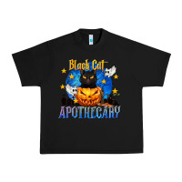 Black Black Cat Apothecary Urban Heavy Tee - texasbilliewilder