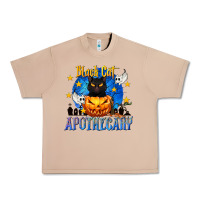 Burro Black Cat Apothecary Urban Heavy Tee - texasbilliewilder
