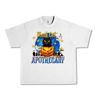 Lunar Rock Black Cat Apothecary Urban Heavy Tee - texasbilliewilder