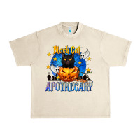 Sandshell Black Cat Apothecary Urban Heavy Tee - texasbilliewilder