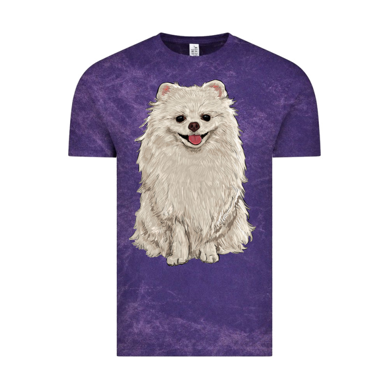White Pomeranian Vintage Tee by RanaPortraitStore | Teevron