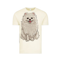 Vintage Arctic white pomeranian Vintage Tee - RanaPortraitStore