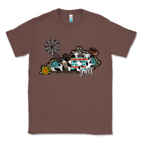 Chestnut ky yall western Classic Tee - CowhideDigitalArt