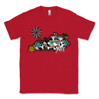 Red ky yall western Classic Tee - CowhideDigitalArt