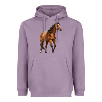 Lavender Quarter Horse Heavyweight Hoodie - LillyAllenDesigns