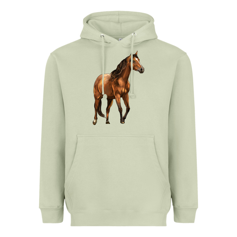 Quarter Horse Heavyweight Hoodie by LillyAllenDesigns | Teevron