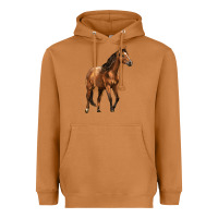 Meerkat Quarter Horse Heavyweight Hoodie - LillyAllenDesigns