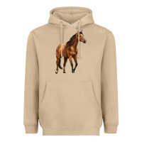 Mushroom Quarter Horse Heavyweight Hoodie - LillyAllenDesigns