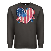 Smoke usa heart Premium Sweatshirt - MaliasSmallBusiness