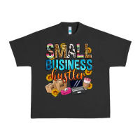 Pigment Black small business hustler Urban Heavy Tee - Zillion Design Studio