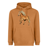Haflinger Horse Heavyweight Hoodie | Teevron