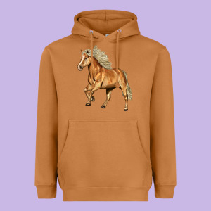 Haflinger Horse Heavyweight Hoodie Designed By Lillyallendesigns
