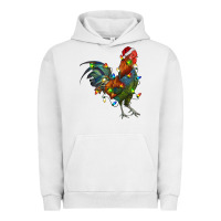 Pigment Lunar Rock Christmas Lights Rooster Urban Hoodie - RanaPortraitStore