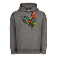 Pigment Tornado Christmas Lights Rooster Urban Hoodie - RanaPortraitStore