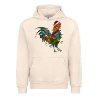 Sandshell Christmas Lights Rooster Urban Hoodie - RanaPortraitStore
