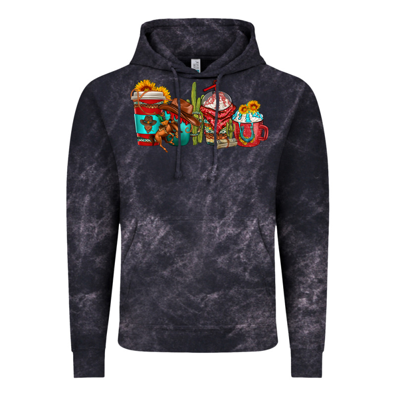 Cowboy Coffee Cups Vintage Hoodie by texasbilliewilder | Teevron