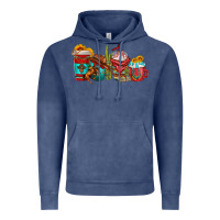 Vintage Denim cowboy coffee cups Vintage Hoodie - texasbilliewilder