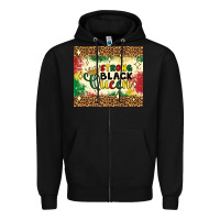 Black strong black queen tumbler Zipper Hoodie - Artiststas