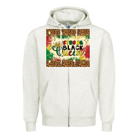 Oatmeal Heather strong black queen tumbler Zipper Hoodie - Artiststas