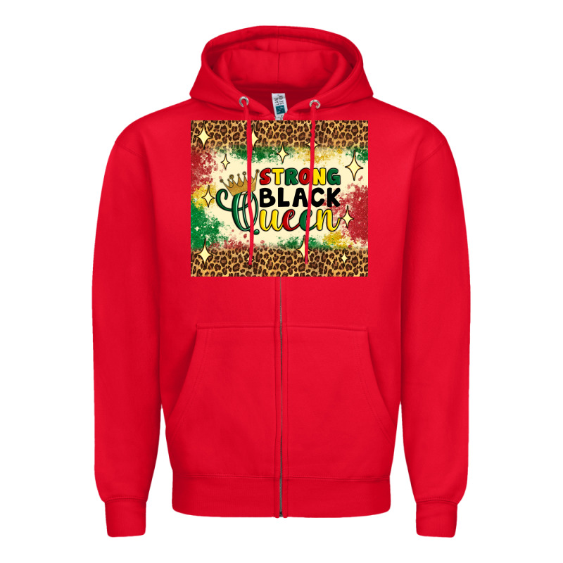 Strong Black Queen Tumbler Zipper Hoodie by Artiststas | Teevron
