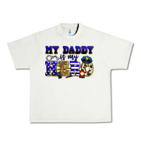 Pistachio my daddy is my hero police Urban Heavy Tee - Zillion Design Studio