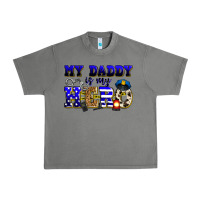 Tornado my daddy is my hero police Urban Heavy Tee - Zillion Design Studio