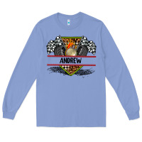 Colony Blue custom name race flag and race equipment Long Sleeve Tee - AdoDesignShop