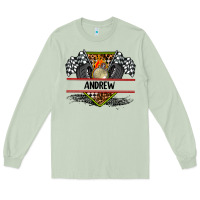 Matcha custom name race flag and race equipment Long Sleeve Tee - AdoDesignShop