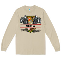 Mushroom custom name race flag and race equipment Long Sleeve Tee - AdoDesignShop