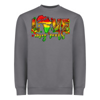 Storm love my roots juneteenth Heavyweight Sweatshirt - texasbilliewilder