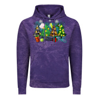 Cloud Purple leopard with tennis Vintage Hoodie - Zillion Design Studio