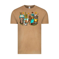 Vintage Camel cowboy coffee cups Vintage Tee - Zillion Design Studio