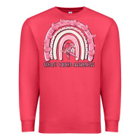 Cardinal breast cancer  awareness rainbow Premium Sweatshirt - MaliasSmallBusiness