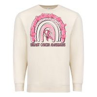 Sandshell breast cancer  awareness rainbow Premium Sweatshirt - MaliasSmallBusiness