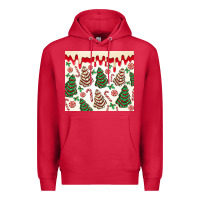 Cardinal christmas tree cakes Premium Hoodie - MaliasSmallBusiness