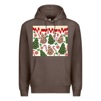 Coffee christmas tree cakes Premium Hoodie - MaliasSmallBusiness