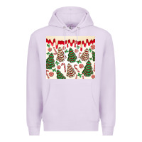 Lilac christmas tree cakes Premium Hoodie - MaliasSmallBusiness