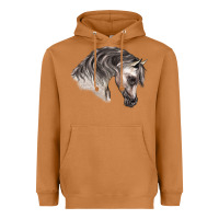 Meerkat Arabian Horse Heavyweight Hoodie - LillyAllenDesigns