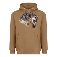 Toasted Coconut Arabian Horse Heavyweight Hoodie - LillyAllenDesigns