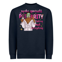 Navy make yourself a priority today and everyday Heavyweight Sweatshirt - texasbilliewilder